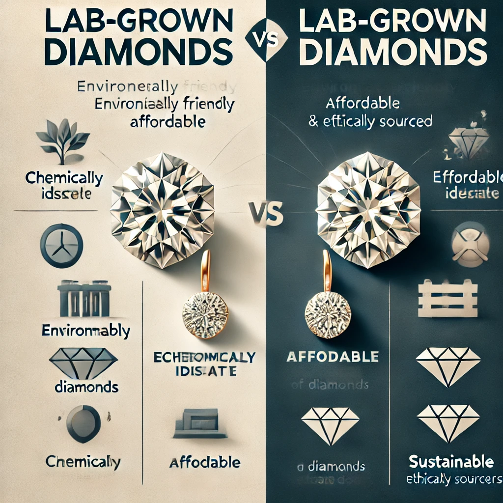 Lab Grown Diamond Earrings